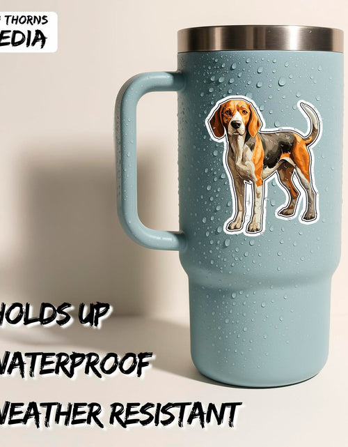 Load image into Gallery viewer, Foxhound Sticker 4 Inch Waterproof Vinyl Decal Durable Black

