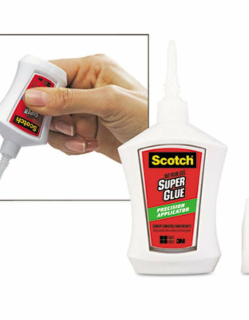 Load image into Gallery viewer, Super Glue Gel with Precision Applicator .14oz White/Clear 1 Carton
