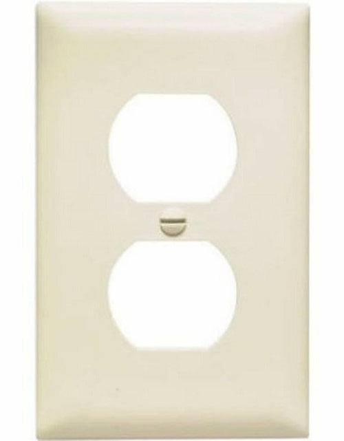 Load image into Gallery viewer, PASS &amp; SEYMOUR TP8LACC100 1 Gang 1 Duplex Nylon Wall Plate Almond
