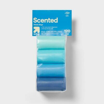 Load image into Gallery viewer, Up &amp; Up Scented Strong Durable Dog Waste Bags Clean Scent 120ct

