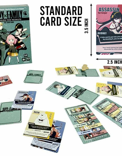Load image into Gallery viewer, KESS Spy X Family Mission for Peanuts Board Game Players 3-5 Ages 10+

