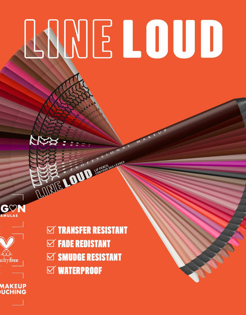 Load image into Gallery viewer, NYX PROFESSIONAL MAKEUP Line Loud LipLiner Longwear Pigmented TooBlessed 0.042oz
