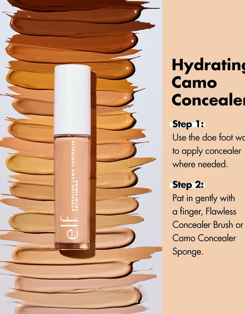 Load image into Gallery viewer, e.l.f. Hydrating Camo Concealer Medium Neutral Full Coverage Satin Finish
