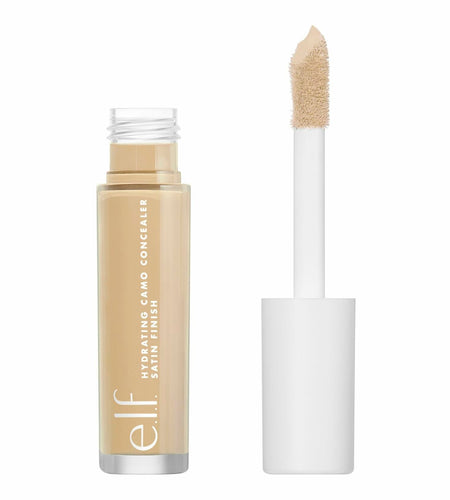 e.l.f. Hydrating Camo Concealer Medium Neutral Full Coverage Satin Finish