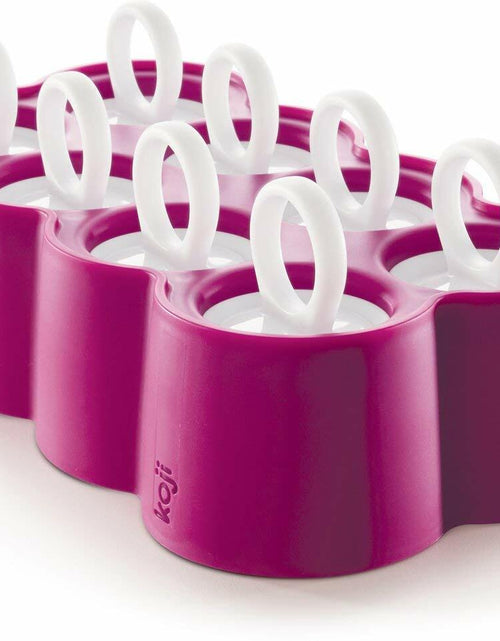 Load image into Gallery viewer, KOJI Silicone Ring Pops Ice Pop Molds 8 Count BPA &amp; PHTHALATE Free
