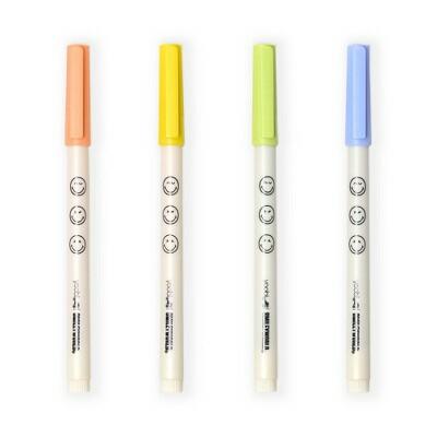 Load image into Gallery viewer, Yoobi SmileyWorld Dry Erase Markers 4pk School Supplies
