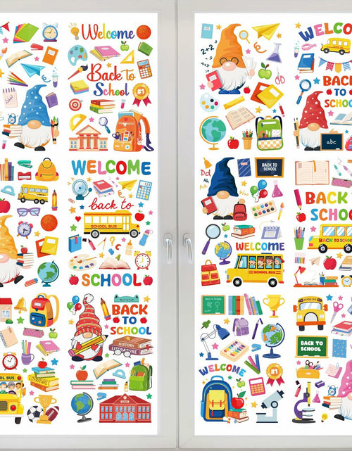 Load image into Gallery viewer, Kentucky Derby Party Decorations Rose Trophy Telescope Stickers 9 Sheets
