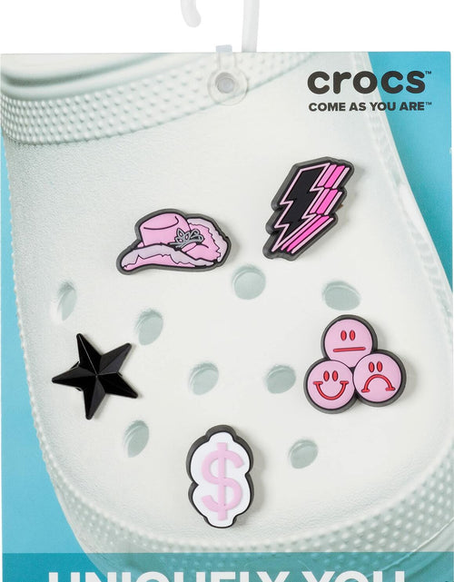 Load image into Gallery viewer, Crocs Jibbitz 5-Pack Trendy Shoe Charms Spacey Girl One Size
