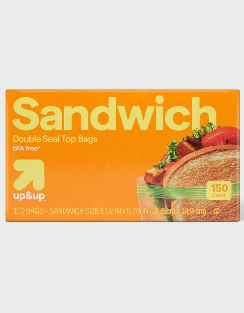 Load image into Gallery viewer, [Like New] Up &amp; Up Sandwich Bags Clear Plastic Small 150ct
