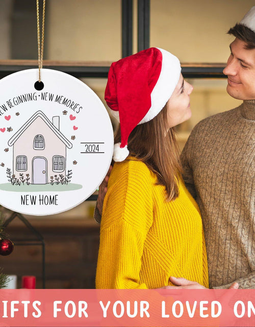 Load image into Gallery viewer, New Home Ornament 2024 First Christmas Housewarming Gift for Couples
