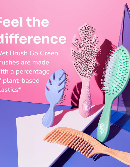 Load image into Gallery viewer, [Like New] Wet Brush Go Green Mini Detangler Hair Brush Purple Travel Size
