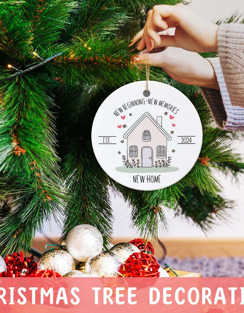 Load image into Gallery viewer, New Home Ornament 2024 First Christmas Housewarming Gift for Couples
