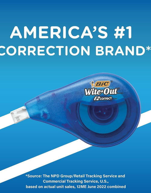 Load image into Gallery viewer, Bic Wite-Out Brand Correction Tape White 39.3 Feet 2-Count
