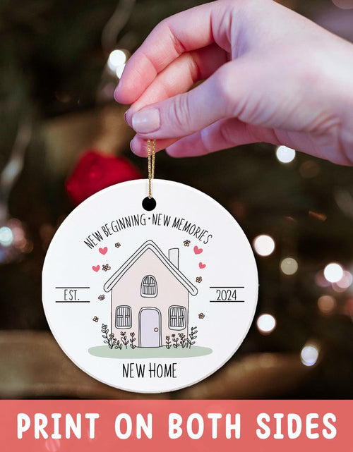 Load image into Gallery viewer, New Home Ornament 2024 First Christmas Housewarming Gift for Couples
