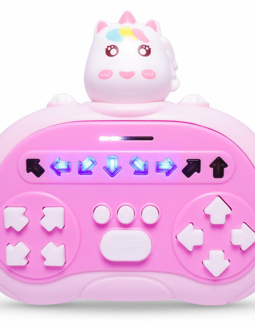 Load image into Gallery viewer, [Like New] ROUSKY Hand-Held Rhythm Master Dance Machine Educational Toy Unicorn Yellow
