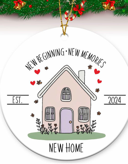 Load image into Gallery viewer, New Home Ornament 2024 First Christmas Housewarming Gift for Couples
