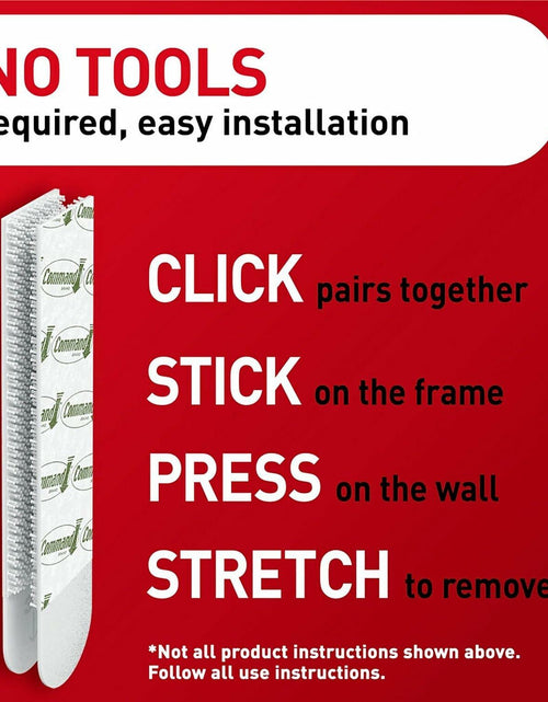 Load image into Gallery viewer, Command Photo Hangers Gallery Wall Pack White Holds 6 Frames
