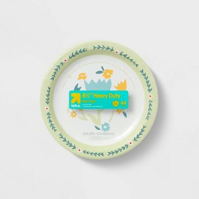 Load image into Gallery viewer, up&amp;up Disposable Plates Spring Floral 8.5 Inch 44ct
