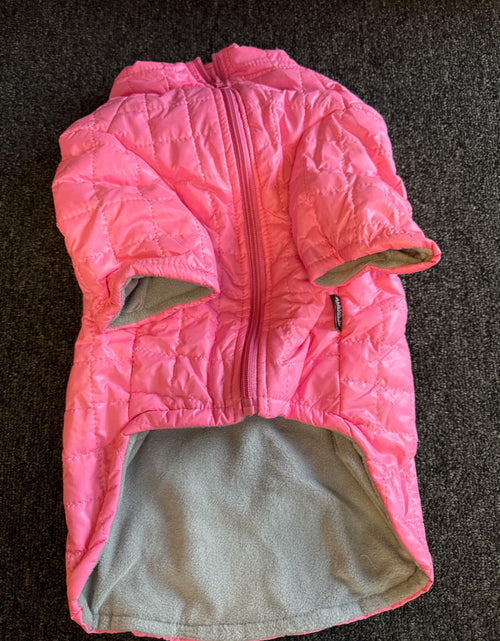 Load image into Gallery viewer, Miaododo Winter Dog Coat Hooded Cotton-Padded Pink Size XXL

