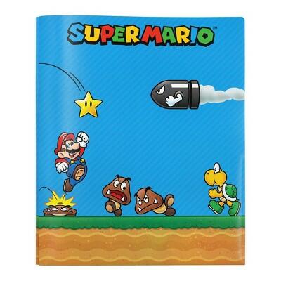 Load image into Gallery viewer, Mario Poly Prong File Folder School Supplies
