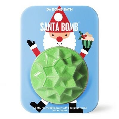 Load image into Gallery viewer, Da Bomb Bath Fizzer Star Santa Bath Bomb 2.85oz Holiday Gift

