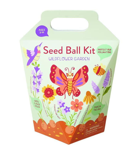 [Like New] Modern Sprout Seed Ball Kit DIY Brown Outdoor Full Sun Moderate Watering