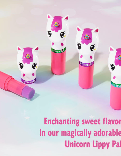 Load image into Gallery viewer, [Like New] Lip Smacker Lippy Pals Unicorn Magic Lip Balm 0.14oz Moisturizing Vegan
