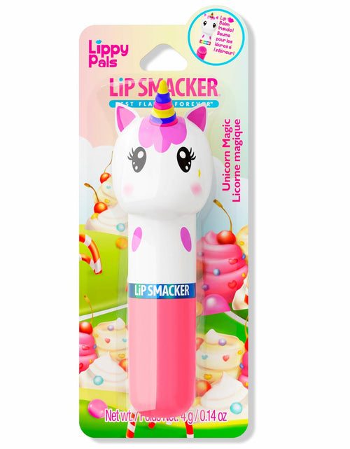Load image into Gallery viewer, [Like New] Lip Smacker Lippy Pals Unicorn Magic Lip Balm 0.14oz Moisturizing Vegan
