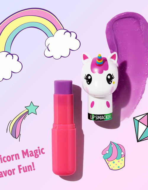 Load image into Gallery viewer, [Like New] Lip Smacker Lippy Pals Unicorn Magic Lip Balm 0.14oz Moisturizing Vegan
