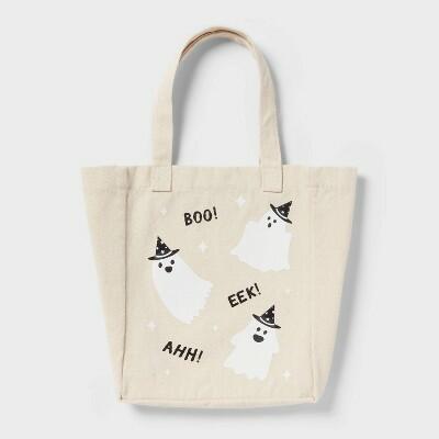 Load image into Gallery viewer, Spritz™ Halloween Ghost Tote Bag Medium Polyester Canvas
