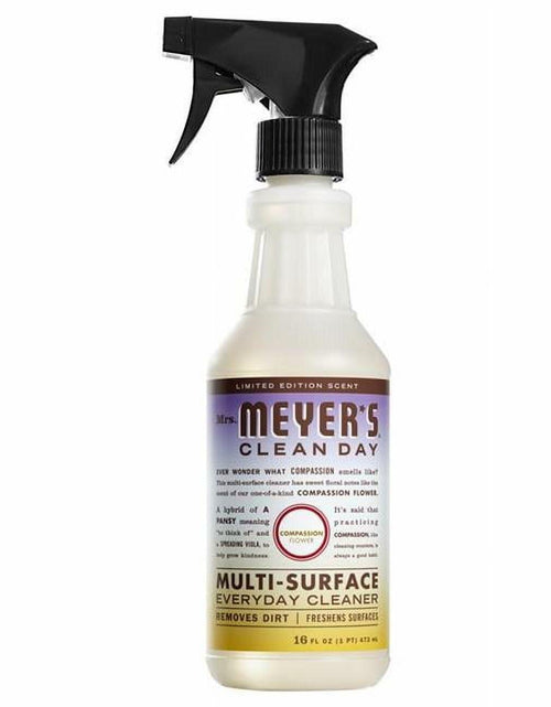 Load image into Gallery viewer, MRS. MEYER'S CLEAN DAY Multi-Surface Everyday Cleaner Compassion Flower 16oz
