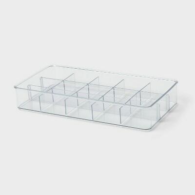 Load image into Gallery viewer, Brightroom Tray Organizer 12x6x2 Clear Plastic
