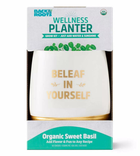 Wellness Grow Kit Basil Indoor Herb Garden Hydroponic System 0.76lb