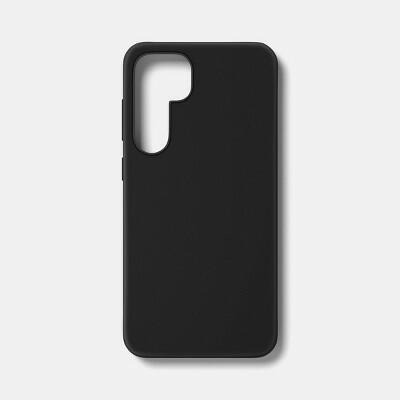 Load image into Gallery viewer, Samsung Galaxy S25+ Case MagSafe Compatible Black Silicone heyday™
