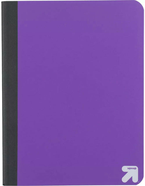 Load image into Gallery viewer, Target Up &amp; Up Wide Ruled Composition Notebook Purple 70 Sheets
