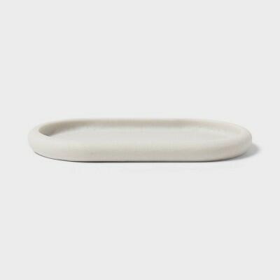Load image into Gallery viewer, Threshold Concrete Resin Bath Tray - Durable, Stylish Bathroom Accessory
