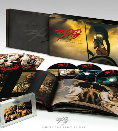 300 Limited Collector's Edition Blu-ray Box Small Chip Upper Right Corner