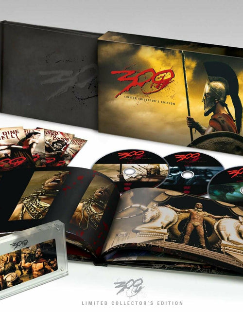 Load image into Gallery viewer, 300 Limited Collector's Edition Blu-ray Box Small Chip Upper Right Corner
