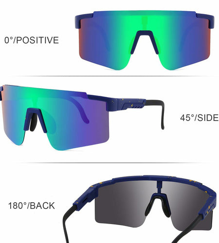 MARIDA UV400 Sports Sunglasses Adjustable Temple Men Women Unisex