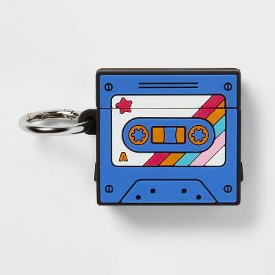 Load image into Gallery viewer, [Like New] Heyday™ AirPods Gen 1/2 Silicone Case Cassette Tape Multicolor Clip
