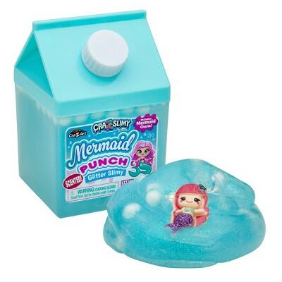 Load image into Gallery viewer, Cra-Z-Slimy Mermaid Punch Glitter Scented Slime with Mermaid Charm
