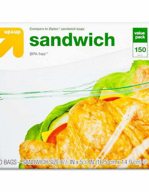 Load image into Gallery viewer, [Like New] Up &amp; Up Sandwich Bags Clear Plastic Small 150ct
