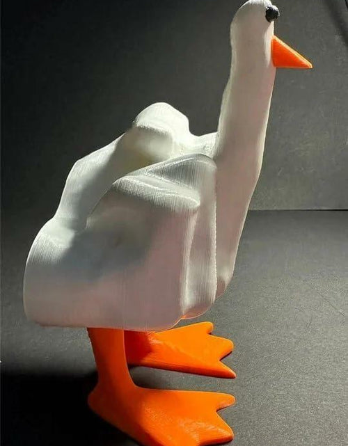 Load image into Gallery viewer, Hoxxu Funny Duck Figurine Resin Desk Garden Ornament Decorative Gift
