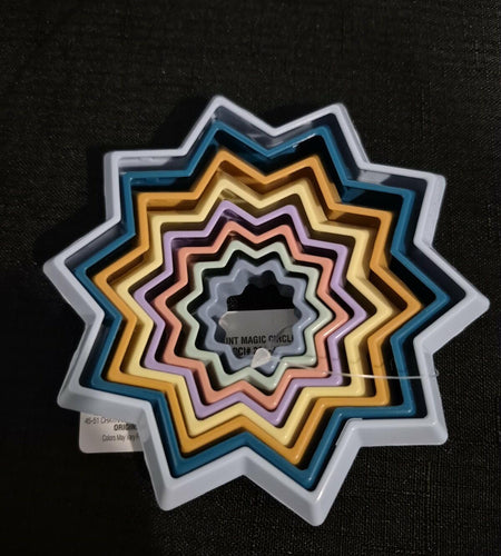 Unbranded Magic Circle Star Brain Teaser Cube Multi-Color Plastic Toy