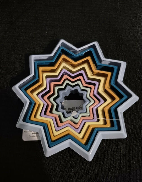 Load image into Gallery viewer, Unbranded Magic Circle Star Brain Teaser Cube Multi-Color Plastic Toy
