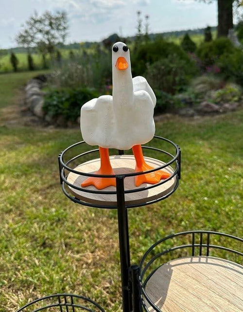 Load image into Gallery viewer, Hoxxu Funny Duck Figurine Resin Desk Garden Ornament Decorative Gift
