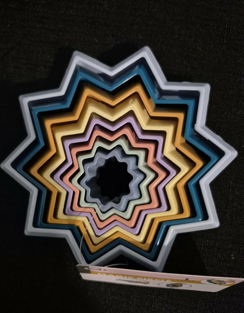 Load image into Gallery viewer, Unbranded Magic Circle Star Brain Teaser Cube Multi-Color Plastic Toy
