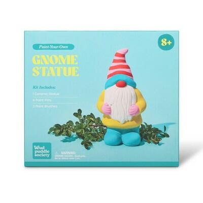 Load image into Gallery viewer, Mud Puddle Society 8pc Gnome Statue Garden Art Kit
