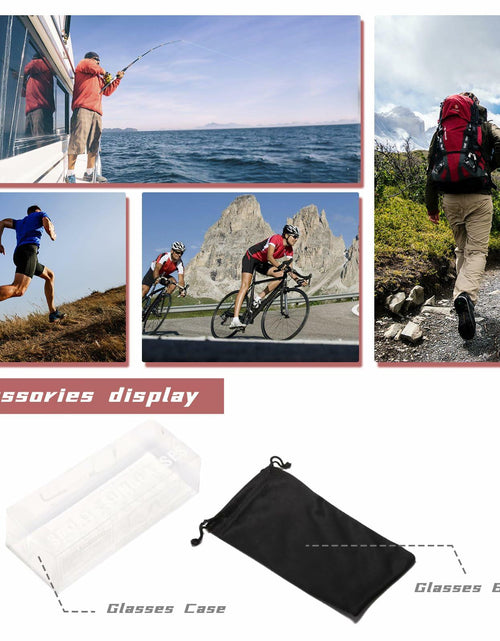 Load image into Gallery viewer, NICBOOY Sports Fan Oversized Sunglasses UV400 Adjustable Temple Unisex
