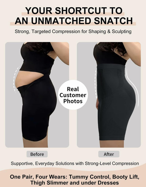 Load image into Gallery viewer, Sarin Mathews Women’s Tummy Control Shapewear Shorts High Waisted Body Shaper

